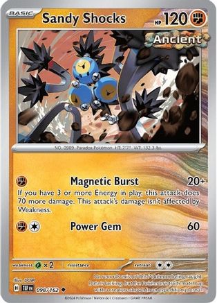 Sandy Shocks 098/162 - SV05 Temporal Forces - for just $0.05! 
