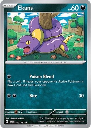 Ekans 100/162 - SV05 Temporal Forces - for just $0.03! 