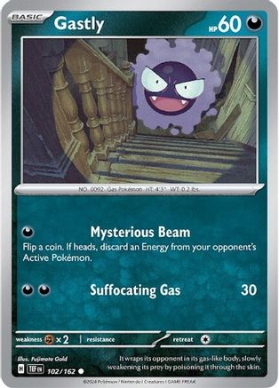 Gastly 102/162 - SV05 Temporal Forces - for just $0.08! 