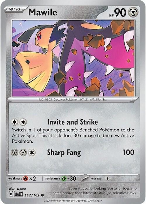 Mawile (112/162) [Scarlet & Violet: Temporal Forces] - for just $0.10! 