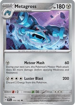 Metagross 115/162 - SV05 Temporal Forces - for just $0.08! 