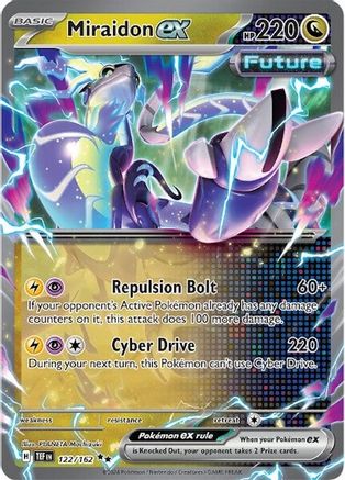 Miraidon ex 122/162 - SV05 Temporal Forces Holofoil - for just $0.33! 