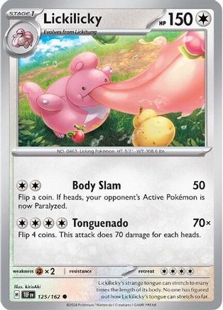 Lickilicky 125/162 - SV05 Temporal Forces - for just $0.05! 