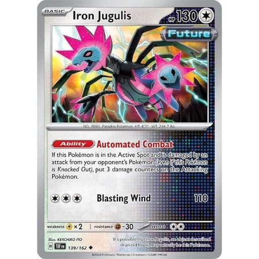 Iron Jugulis (139/162) [Scarlet & Violet: Temporal Forces] - Just $0.04! Shop now at Retro Gaming of Denver