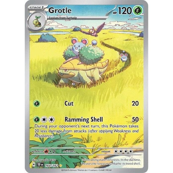 Grotle (164/162) [Scarlet & Violet: Temporal Forces] - Just $2.85! Shop now at Retro Gaming of Denver