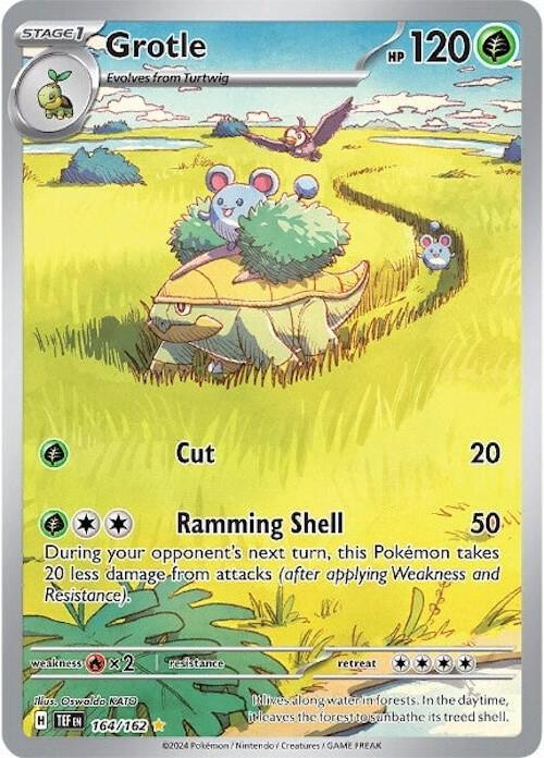 Grotle (164/162) [Scarlet & Violet: Temporal Forces] - for just $7.50! 