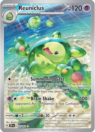 Reuniclus 171/162 - SV05 Temporal Forces Holofoil - for just $6.28! 