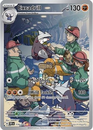 Excadrill 174/162 - SV05 Temporal Forces Holofoil - for just $2! 
