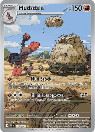 Mudsdale 175/162 - SV05 Temporal Forces Holofoil - for just $3.16! 