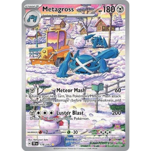 Metagross (178/162) [Scarlet & Violet: Temporal Forces] - Just $7.10! Shop now at Retro Gaming of Denver