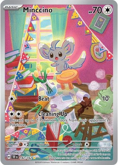 Minccino (182/162) [Scarlet & Violet: Temporal Forces] - for just $11.80! 