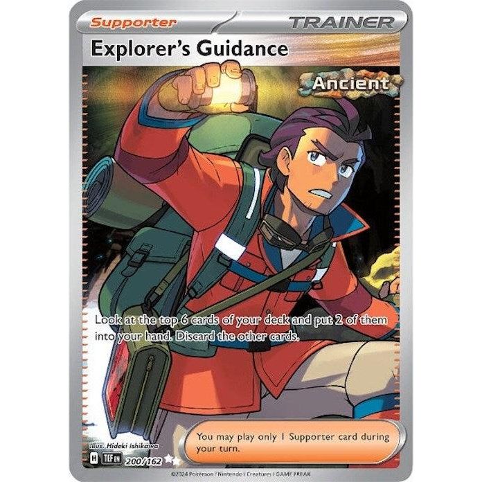 Explorer's Guidance (200/162) [Scarlet & Violet: Temporal Forces] - Just $1.10! Shop now at Retro Gaming of Denver