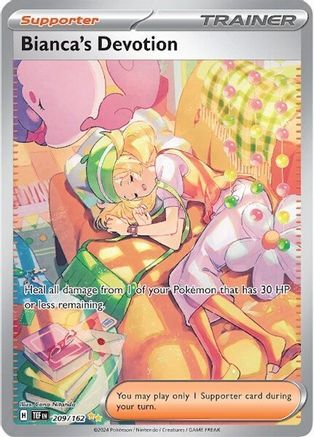 Bianca's Devotion 209/162 - SV05 Temporal Forces Holofoil - for just $14! 