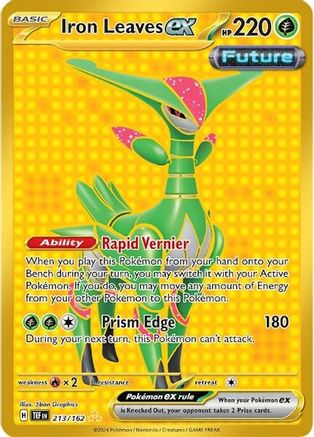 Iron Leaves ex 213/162 - SV05 Temporal Forces Holofoil - for just $4.62! 
