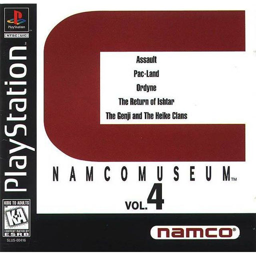 Namco Museum Vol. 4 (Playstation) - Premium Video Games - Just $0! Shop now at Retro Gaming of Denver