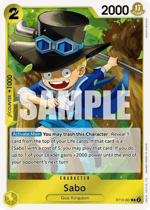 Sabo [Ultra Deck: The Three Brothers] - for just $0.10! 