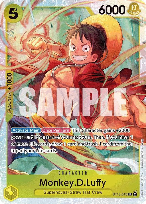 Monkey.D.Luffy [Ultra Deck: The Three Brothers] - for just $0.65! 