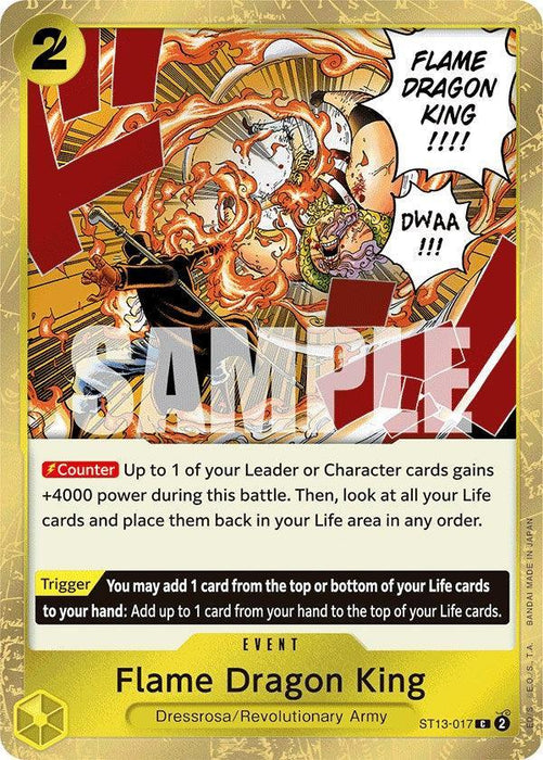 Flame Dragon King [Ultra Deck: The Three Brothers] - for just $1.05! 