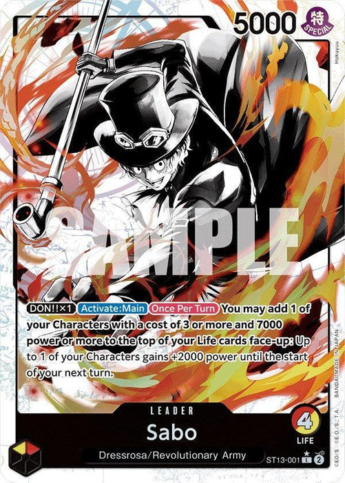 Sabo (Parallel) [Ultra Deck: The Three Brothers] - for just $6.65! 