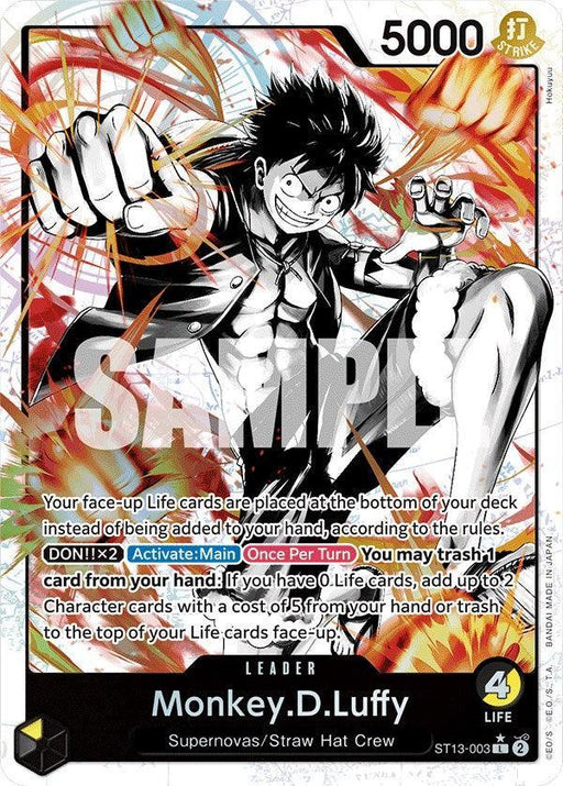 Monkey.D.Luffy (Parallel) [Ultra Deck: The Three Brothers] - for just $24.55! 