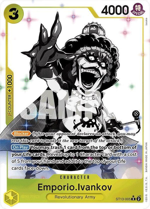 Emporio.Ivankov (Parallel) [Ultra Deck: The Three Brothers] - for just $0.55! 
