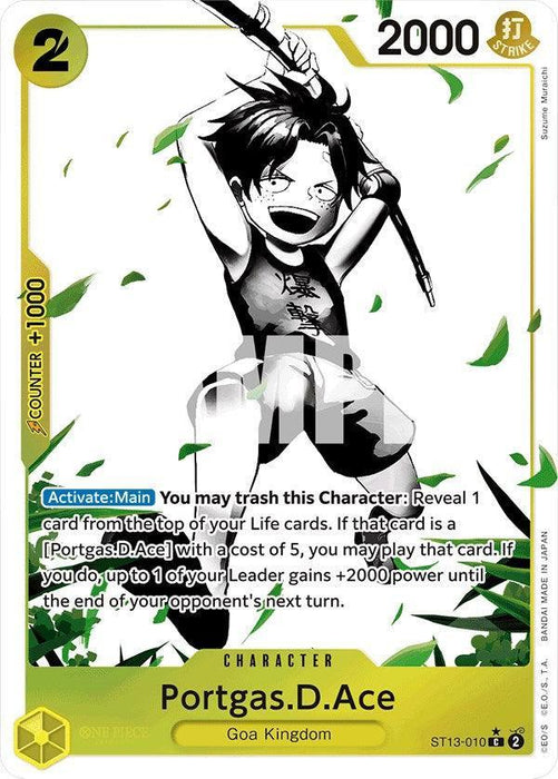 Portgas.D.Ace (Parallel) [Ultra Deck: The Three Brothers] - for just $5.55! 