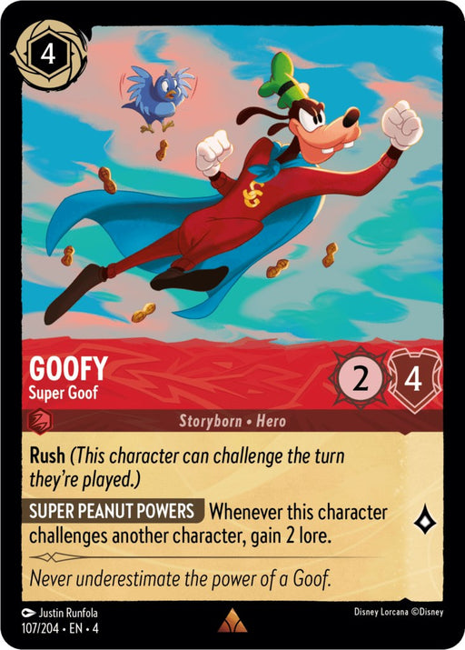 Goofy - Super Goof (107/204) [Ursula's Return] - Just $0.35! Shop now at Retro Gaming of Denver