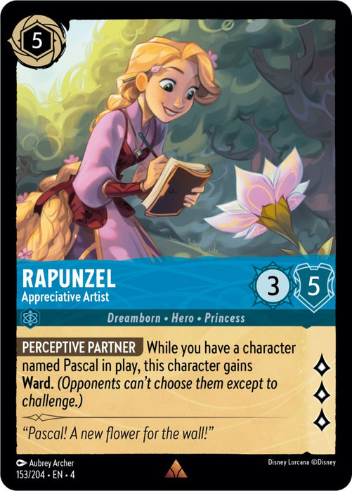 Rapunzel - Appreciative Artist (153/204) [Ursula's Return] - Just $0.10! Shop now at Retro Gaming of Denver