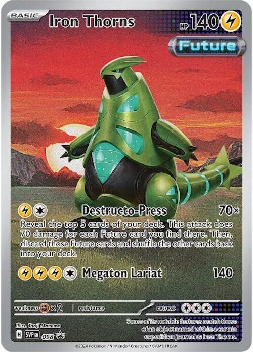 Iron Thorns (098) [Scarlet & Violet: Black Star Promos] - for just $1.15! 