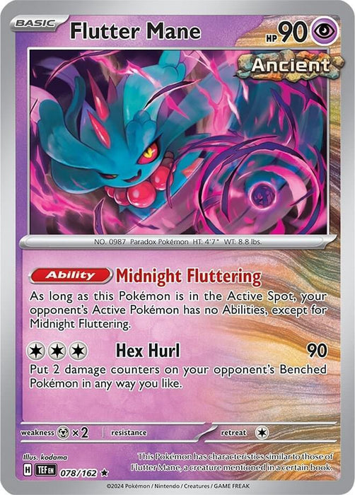 Flutter Mane (078/162) [Scarlet & Violet: Temporal Forces] - for just $0.10! 