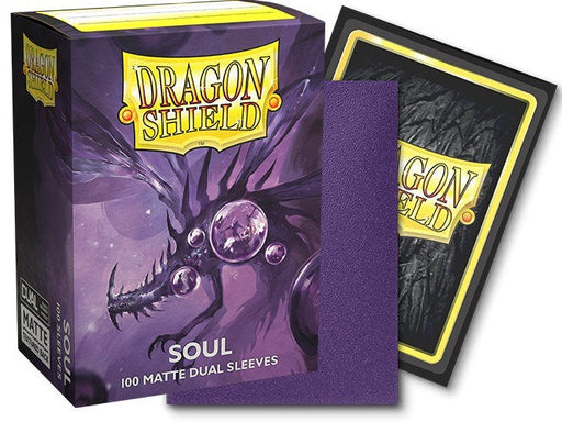Dragon Shield: Standard 100ct Sleeves - Soul (Dual Matte) - for just $9.95! 