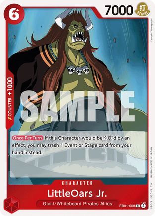 LittleOars Jr. (EB01-008) - Extra Booster: Memorial Collection Foil - for just $0.10! 