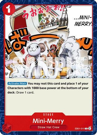 Mini-Merry (EB01-011) - Extra Booster: Memorial Collection - for just $0.05! 