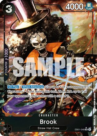 Brook (046) (Alternate Art) (EB01-046) - Extra Booster: Memorial Collection Foil - for just $14.72! 