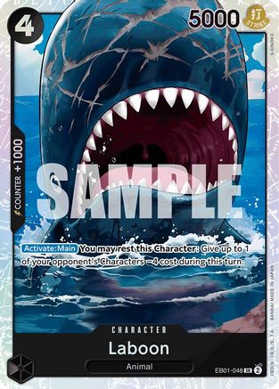 Laboon (048) (EB01-048) - Extra Booster: Memorial Collection Foil - for just $0.70! 