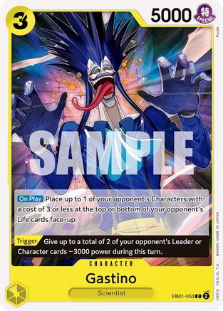 Gastino (EB01-053) - Extra Booster: Memorial Collection - for just $0.05! 