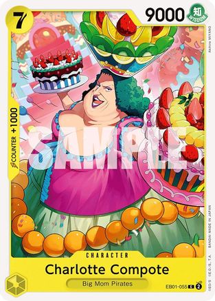 Charlotte Compote (EB01-055) - Extra Booster: Memorial Collection - for just $0.05! 