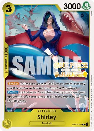 Shirley (Judge Pack Vol. 3) (OP03-104) - One Piece Promotion Cards Foil - for just $0.23! 