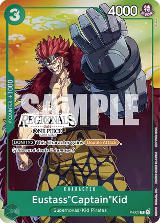 Eustass"Captain"Kid (Online Regional 2024 Vol. 2) [Participant] (P-003) - One Piece Promotion Cards Foil - for just $5.42! 
