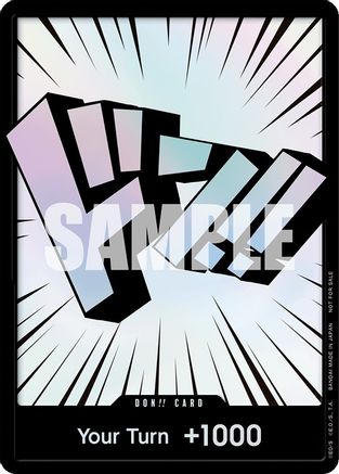 DON!! Card (3D Text) - One Piece Promotion Cards Foil - for just $1.58! 