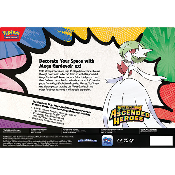 Pokemon: Mega Evolution - Ascended Heroes Premium Poster Set - Gardevoir - for just $99.99! 