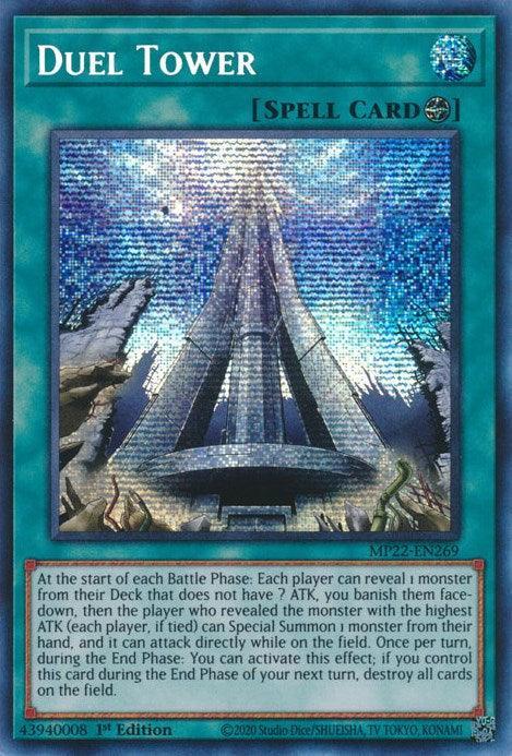 Duel Tower [MP22-EN269] Prismatic Secret Rare - for just $0.10! 