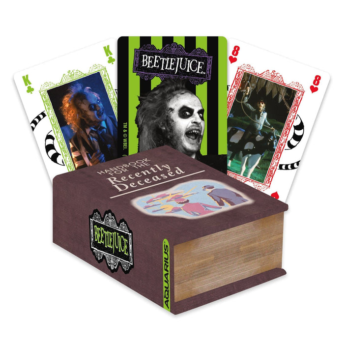 Aquarius: Premium Playing Cards - Beetlejuice - for just $9.99! 