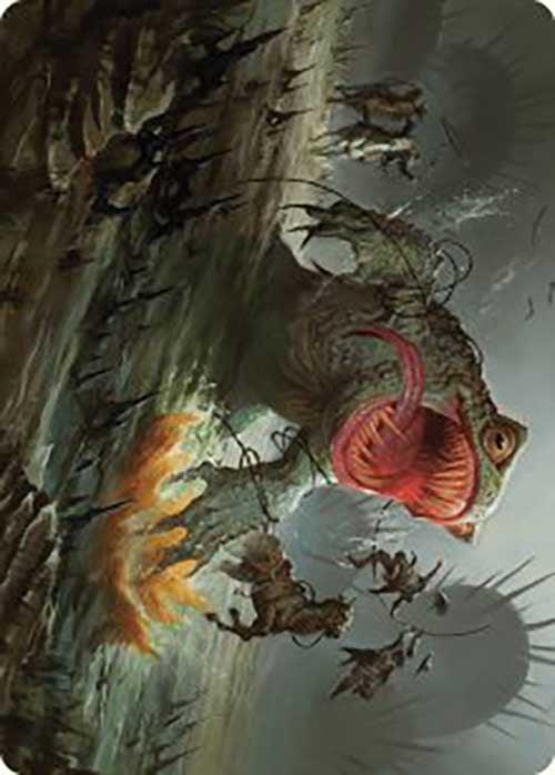 The Gitrog, Ravenous Ride Art Card [Outlaws of Thunder Junction Art Series] - Just $0.20! Shop now at Retro Gaming of Denver