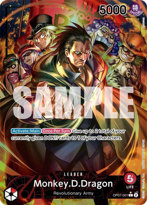 Monkey.D.Dragon (001) (Parallel) [500 Years in the Future] - for just $9.05! 