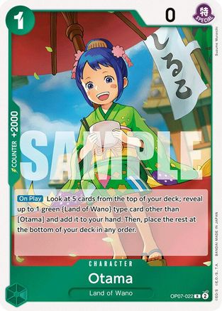 Otama (OP07-022) - 500 Years in the Future Foil - for just $2.60! 