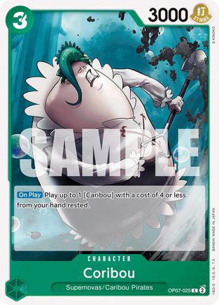 Coribou (OP07-025) - 500 Years in the Future - for just $0.05! 