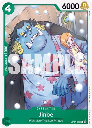 Jinbe (027) (OP07-027) - 500 Years in the Future - for just $0.05! 