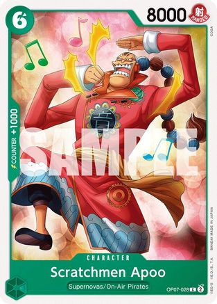 Scratchmen Apoo (OP07-028) - 500 Years in the Future - for just $0.05! 