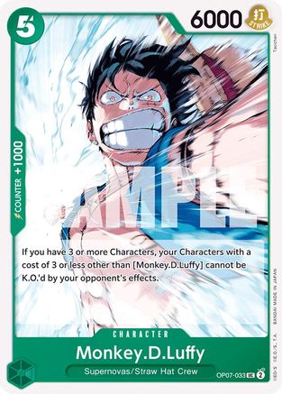 Monkey.D.Luffy (033) (OP07-033) - 500 Years in the Future - for just $0.08! 